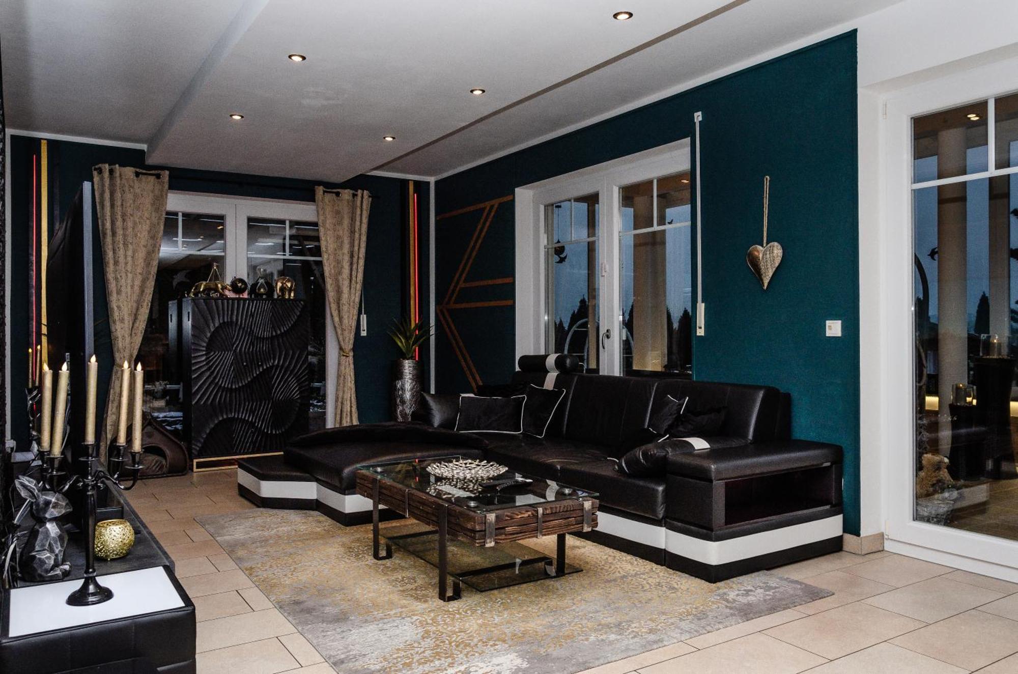 5 Sterne Centurion Ferienhaus Villa 2 Pools 86 Zoll Tv Aldersbach Buitenkant foto